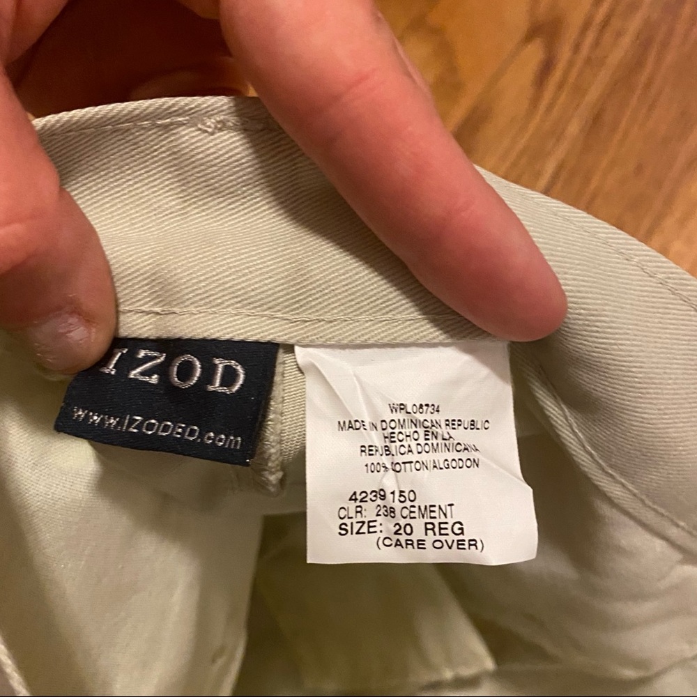 Izod Boy’s Khaki Pants - Picture 5 of 5